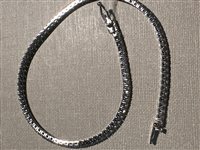 Bracciale Gioielleria Dossena  Donna in Oro bianco Zircone BROR-6-253 - BROR-6-253